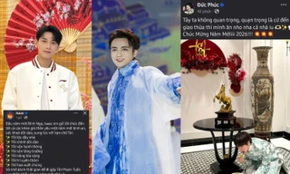 Sao Việt chúc Tết: Isaac gửi "vạn chữ Tài", SOOBIN tâm sự cùng fan lúc 4 giờ sáng