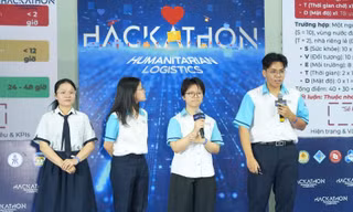 Teen Phổ thông Năng khiếu - chuyên Quốc học Huế trở thành "kiến trúc sư nhân đạo"