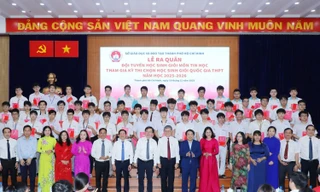 TP.HCM: Trường THPT chuyên Lê Hồng Phong dẫn đầu số giải học sinh giỏi Quốc gia