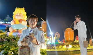 Bùi Duy Ngọc "biến hình" linh vật ngựa Quy Nhơn, Dương Lâm check-in trực tuyến