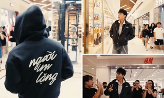 HIEUTHUHAI “đánh úp” fan ở phố đi bộ, album mới sẽ có tên "mắt nhắm mắt mở"?