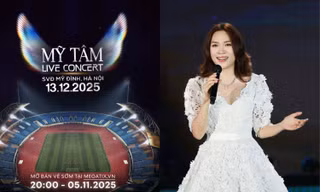 Mỹ Tâm tổ chức live concert tại SVĐ Mỹ Đình vào tháng 12, Hòa Minzy hé lộ một điều