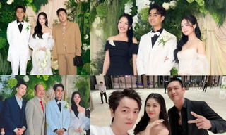 Sao Việt dự đám cưới Đạt G – Cindy Lư: Tiến Luật chiếm spotlight, Song Luân “xin vía” 