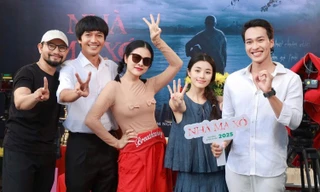 Lâm Thanh Nhã - họa sĩ Bình trong "Mưa Đỏ" chào sân dự án mới