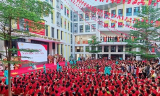 Trường Tiểu học Thái Thịnh đón năm học mới, quyết tâm hái thêm thành công