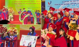 Sinh viên ĐH Sân khấu - Điện ảnh TP.HCM trổ tài đạo diễn lễ tốt nghiệp