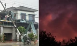Bầu trời đỏ bầm ở Nghệ An sáng nay là hiện tượng gì, có báo hiệu gì không?