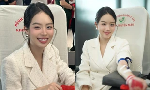 Chủ Nhật Đỏ 2026: Chia sẻ xúc động của Hoa hậu Thanh Thủy về việc hiến máu