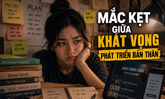 Mắc kẹt giữa khát vọng phát triển bản thân