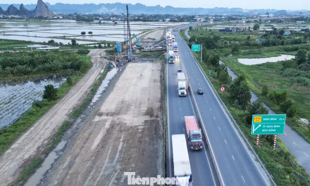 Ngày 30/4 thông xe kỹ thuật dự án mở rộng cao tốc Cao Bồ - Mai Sơn