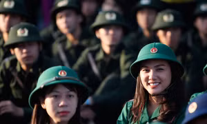 7 trường quân đội tuyển bổ sung, mức điểm từ 21,8-26,27. Ảnh minh họa