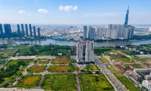 5 lô đất tại Khu đô thị mới Thủ Thiêm, phường An Khánh sắp được đấu giá.