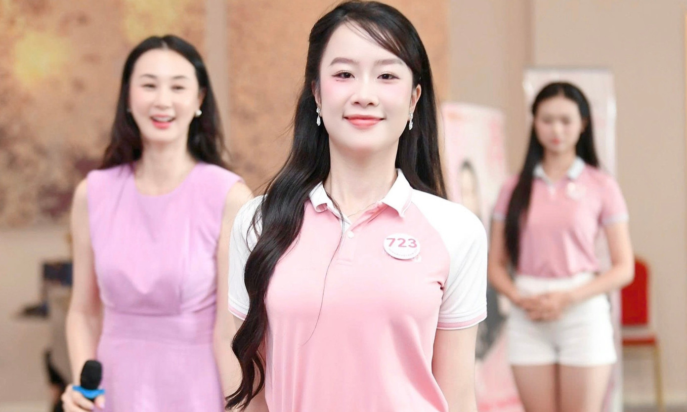 Девушка из Вьетнама на кастинге Девушка из Вьетнама на кастинге