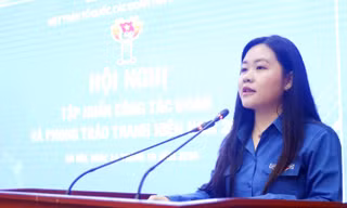 Cán bộ Đoàn học ứng dụng AI, kỹ năng truyền thông