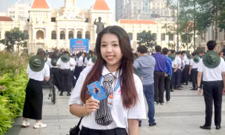 Hoàng Ngọc Mai - sinh viên ĐH Kinh tế Quốc dân.