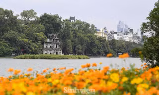 Hà Nội rực sắc cờ trong ngày Quốc khánh