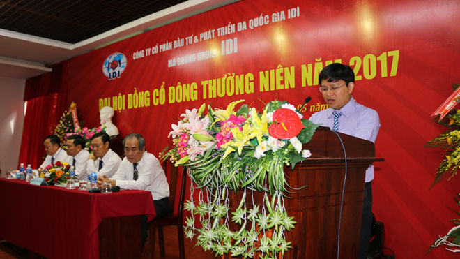 IDI tổ chức thành công Đại hội cổ đông thường niên 2017