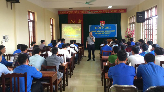 Toàn cảnh lớp tập huấn.