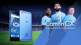 Chiếc điện thoại Camon CX phiên bản giới hạn Manchester City