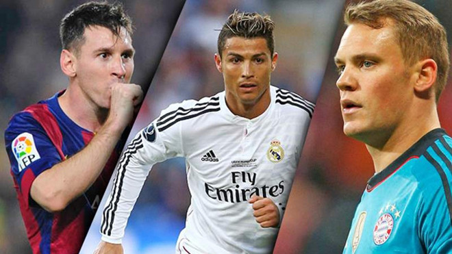 Họ là 3 cầu thủ được đánh giá là xứng đáng nhất lọt vào Top 3