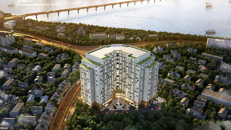 Phối cảnh thổng thể dự án T&T Riverview