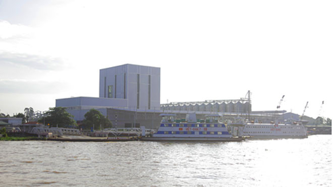 Nhà máy thức ăn thuỷ sản Sao Mai