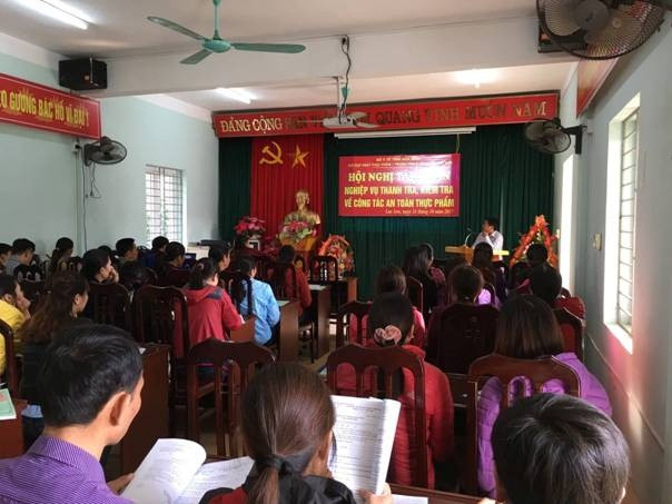 Lãnh đạo Trung tâm Y tế khai mạc lớp tập huấn