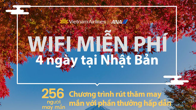 Qua chương trình “Xin chào Nhật Bản!”, VNA và ANA muốn tạo cơ hội để hành khách có thể kết nối và chia sẻ với bạn bè, người thân những khoảnh khắc đáng nhớ nhất tại điểm đến tuyệt vời như Nhật Bản