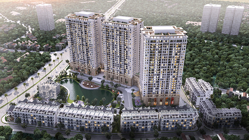 Hateco Appolo mặt đường 70 giá chỉ từ 1.1 tỷ/ căn 2PN hoàn thiện nội thất