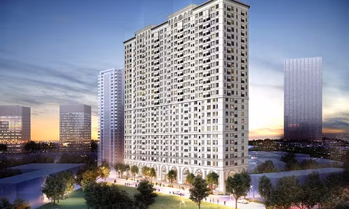 The Golden Armor sở hữu vị trí đắc địa ngay tại trung tâm Thủ đô