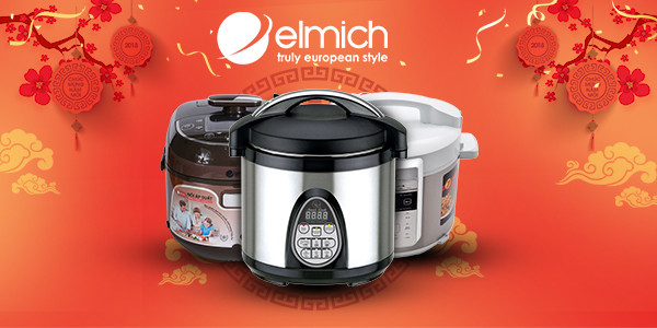 Nồi áp suất điện tử Elmich đa năng thông minh siêu bền siêu tiết kiệm