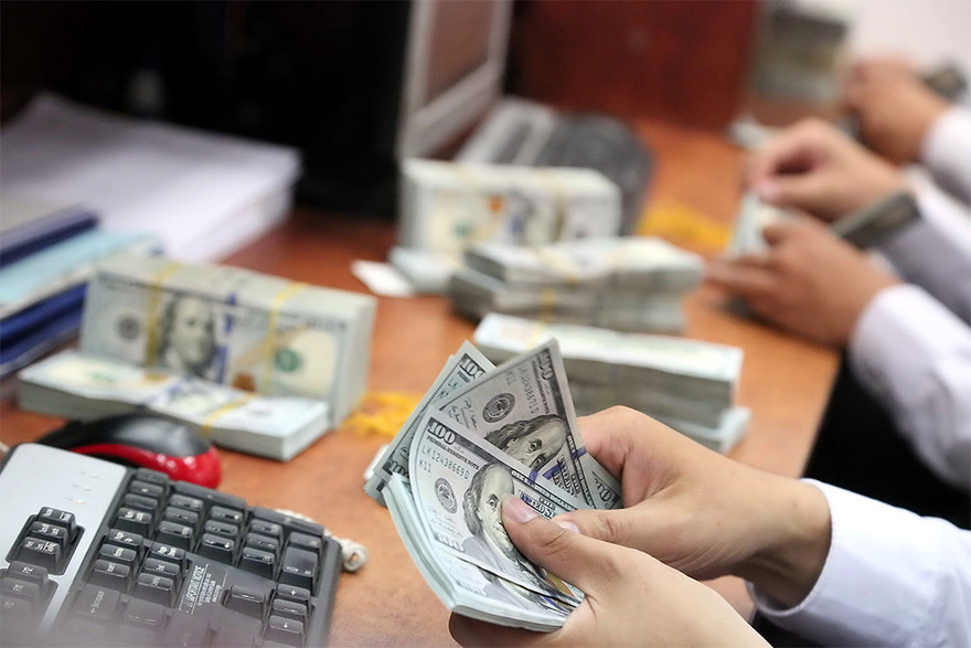 Tỷ giá trung tâm cao nhất kể từ đầu năm. ảnh minh hoạ