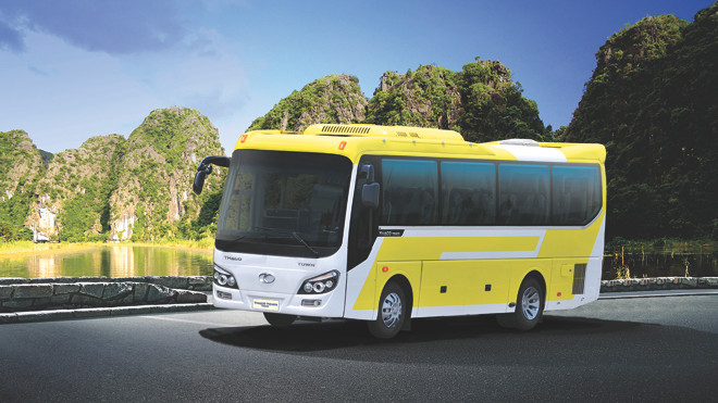 Xe Bus Thaco Town TB82S – Bạn đồng hành tin cậy 