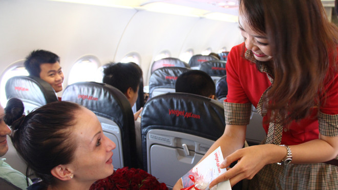Vietjet dành nhiều quà tặng hấp dẫn cho phái đẹp dịp 8-3