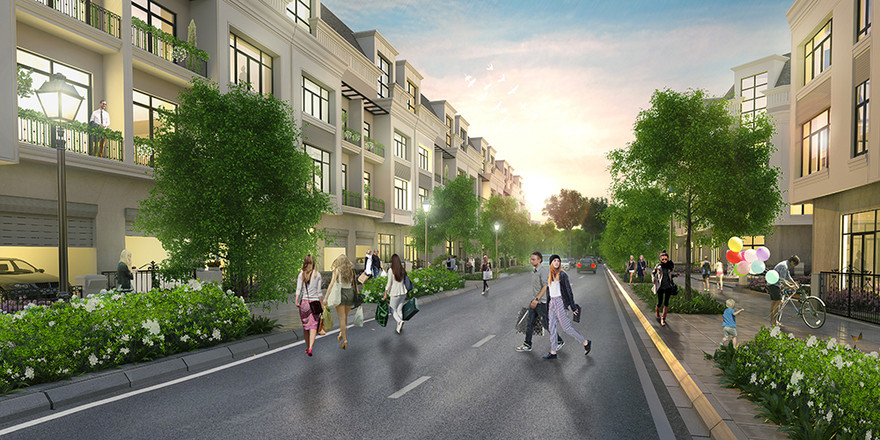 Vinhomes Gardenia giới thiệu biệt thự liền kề thương mại Botanica 