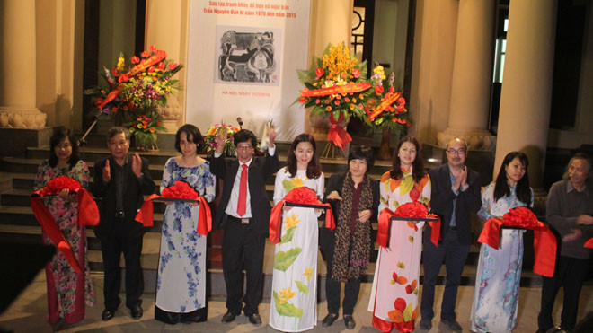 Khai mạc triển lãm “Nét khắc từ truyền thống đến hiện đại” 