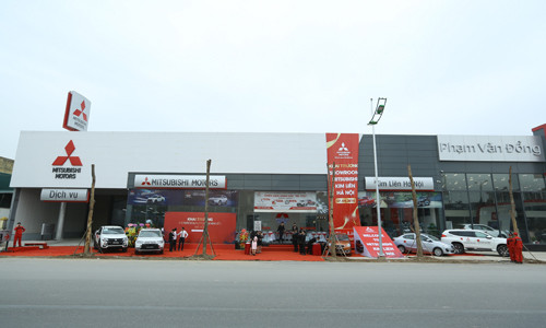 Khai trương đại lý 3S Mitsubishi Kim Liên Hà Nội 