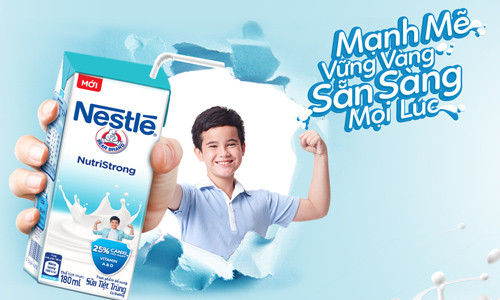 NESTLÉ ra mắt sữa tiệt trùng mới đảm bảo 25% nhu cầu Canxi mỗi ngày