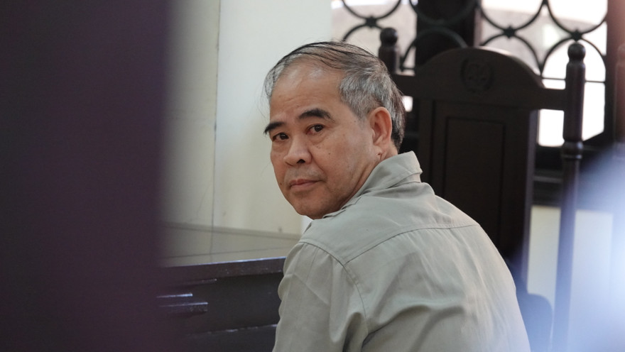 Bị cáo Đinh Bằng My tại tòa.