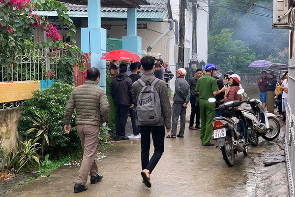 HIện trường xảy ra vụ việc.