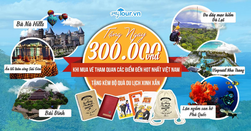 Quà tặng đặc biệt trong mùa thu chỉ có tại Mytour.vn - Ảnh: Mytour.vn
