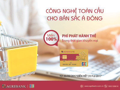 Thẻ tín dụng Agribank JCB - Công nghệ toàn cầu cho bản sắc Á Đông