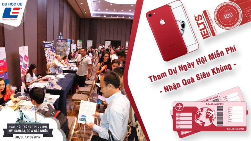 Ngày hội thông tin du học Mỹ, Canada, Úc và các nước 