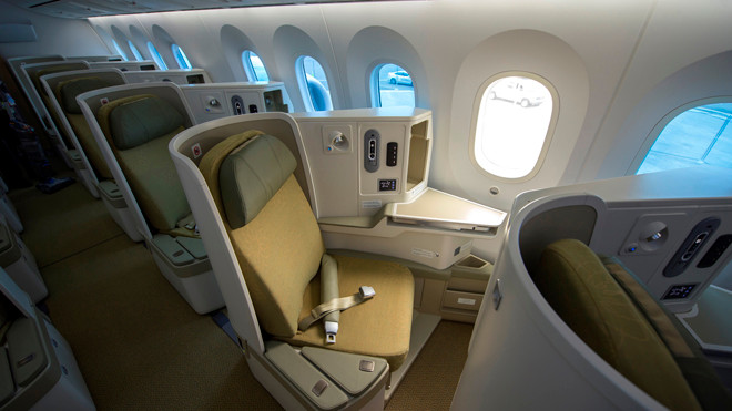 Vietnam Airlines có thiết kế ghế khoang thương gia đẹp nhất 