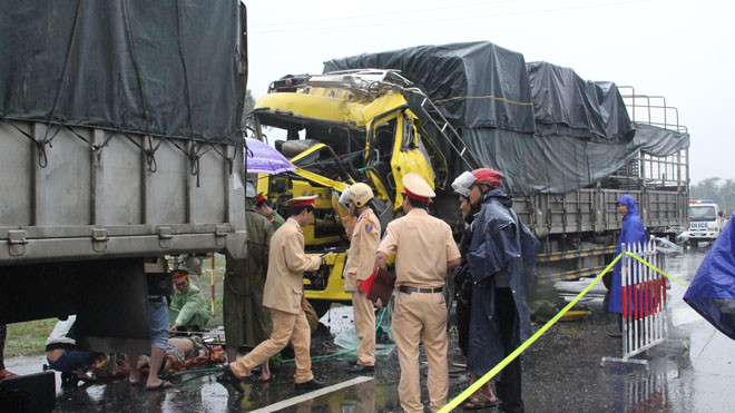 Hiện trường vụ tai nạn