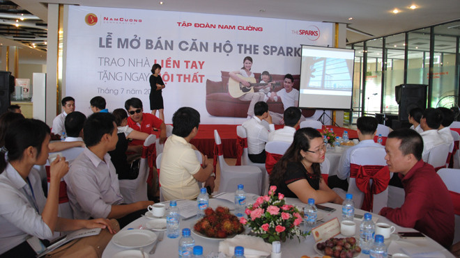 Tập đoàn Nam Cường mở bán khu căn hộ The Sparks