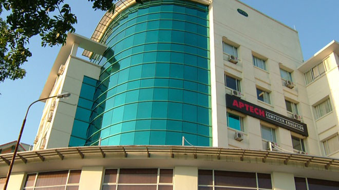 Aptech có sơ sở vật chất hiện đại theo chuẩn quốc tế