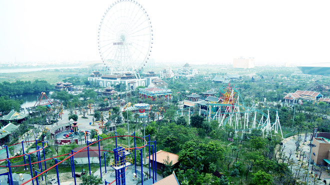 Sun World Danang Wonders (Asia Park) giảm 50% giá vé cho học sinh đi theo đoàn 