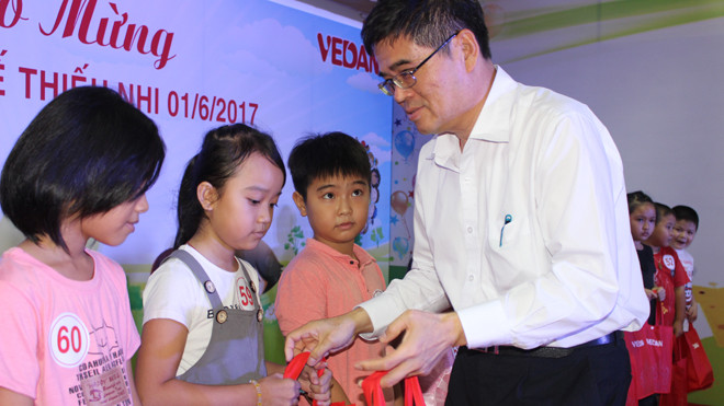 Vedan Việt Nam tưng bừng tổ chức ngày quốc tế thiếu nhi 1/6 