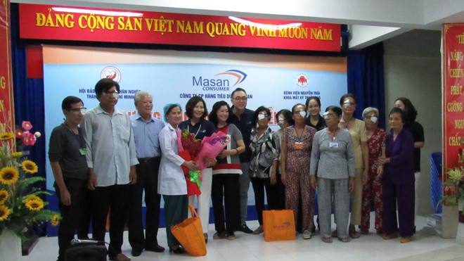 Masan đồng hành đem lại ánh sáng cho người nghèo bị đục thủy tinh thể